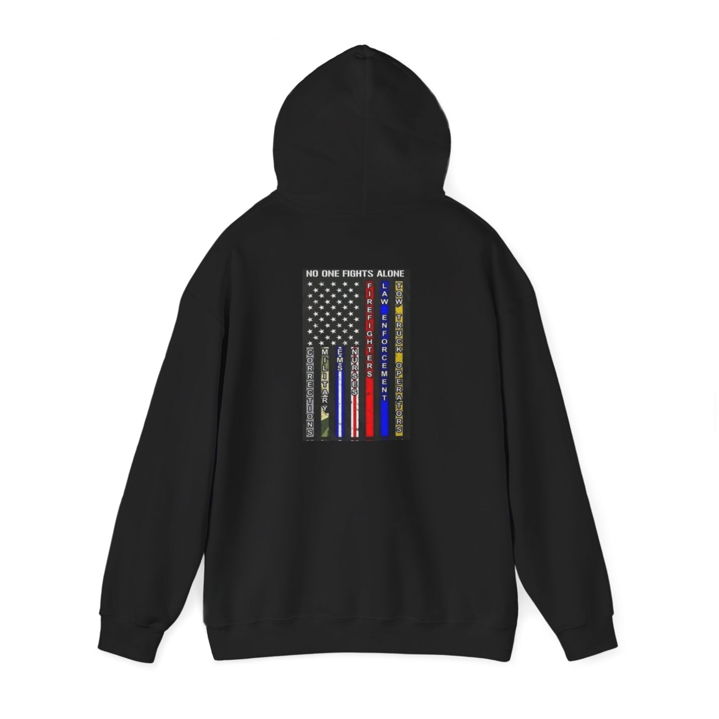 No One Fights Alone Unisex Hoodie