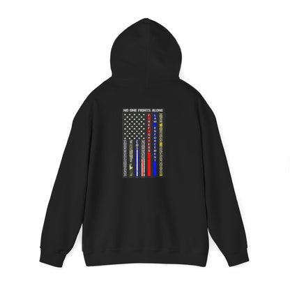 No One Fights Alone Unisex Hoodie
