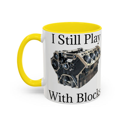 Play With Blocks 2-Tone Coffee Mug