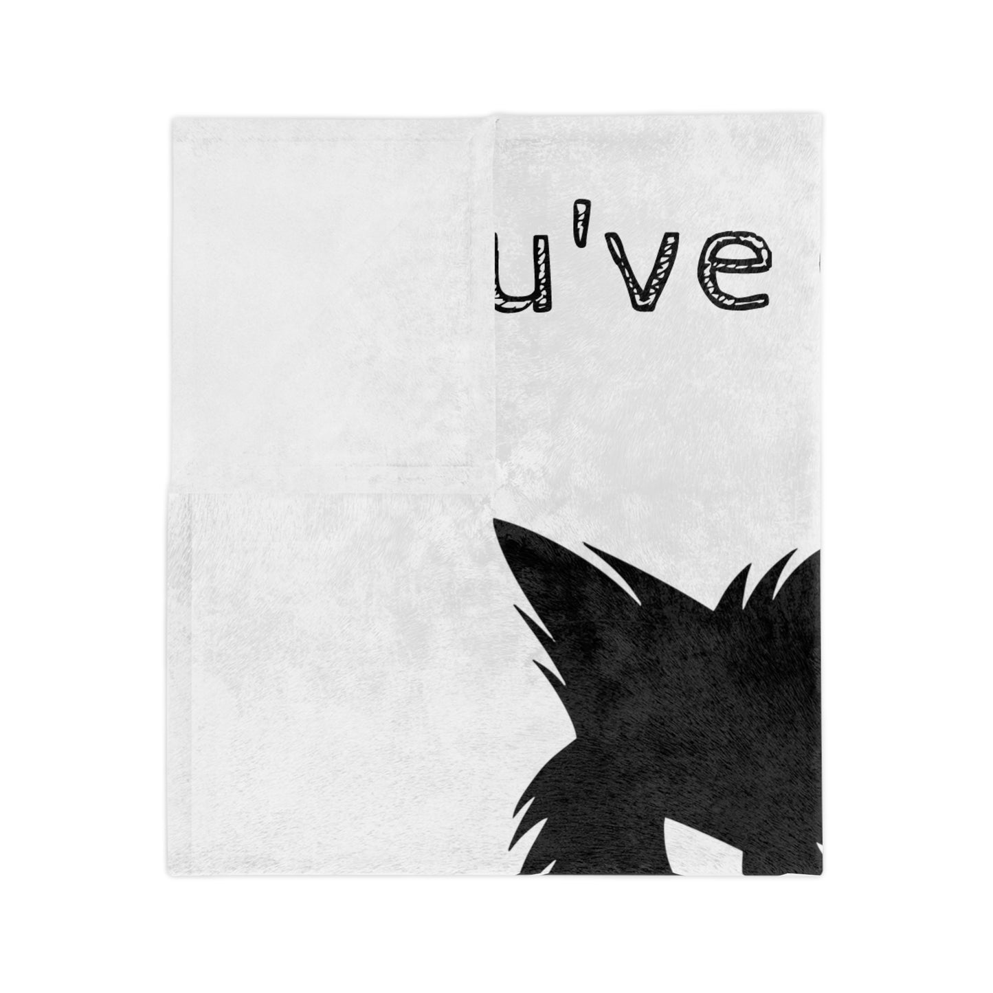 Kitten Me Velveteen Microfiber Blanket