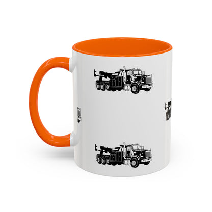 Heavy Tow Truck 2-Tone Coffee Mug