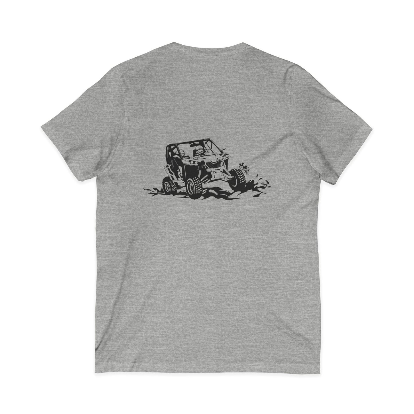 Slingin' Mud Side By Side Unisex Short Sleeve V-Neck Tee