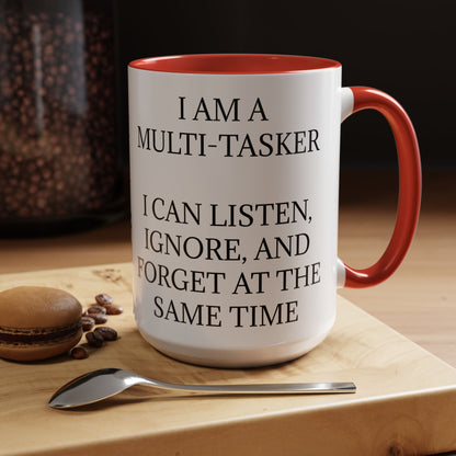 Multi-Tasker 2-Tone Coffee Mug