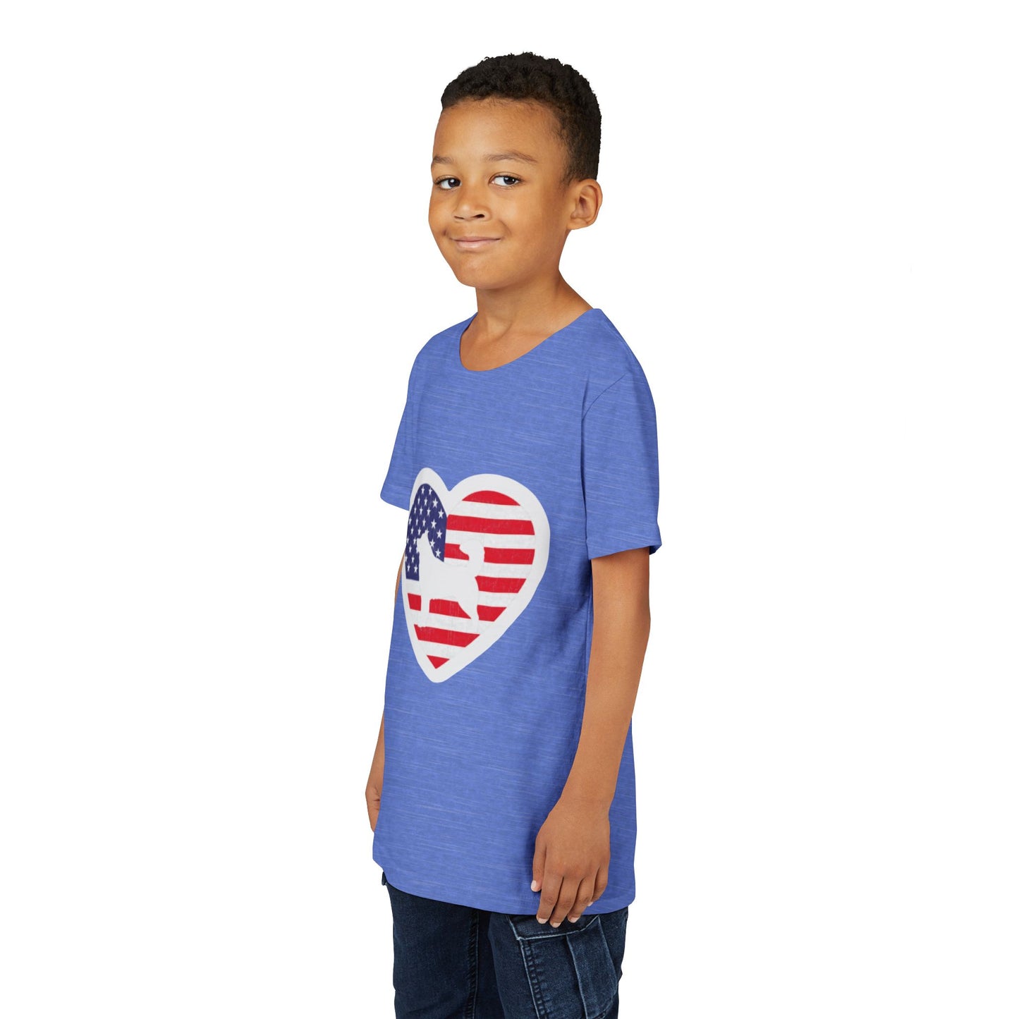 Malamute Flag Youth Unisex Short Sleeve Crewneck Tee