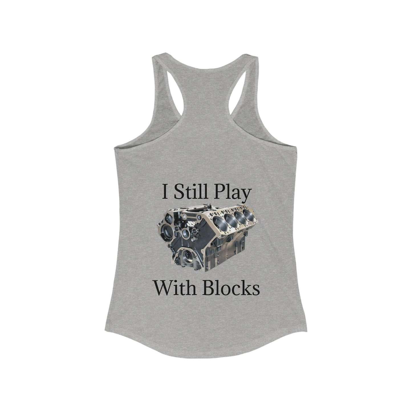 Play With Blocks Women's Racerback Tank