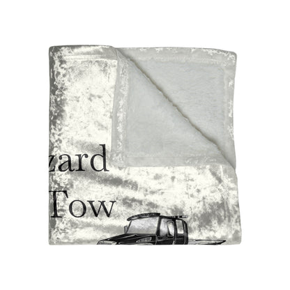 Wizard Of Tow Crushed Velvet Blanket