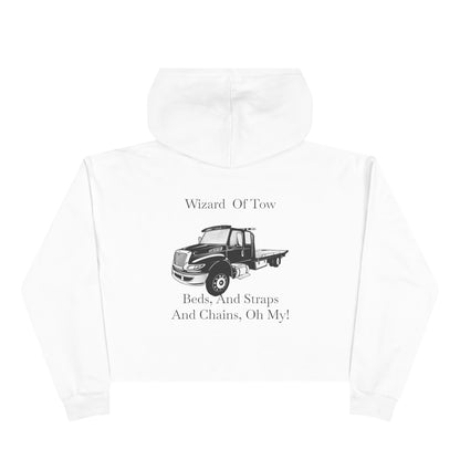 Wizard Of Tow Women's Crop Hoodie