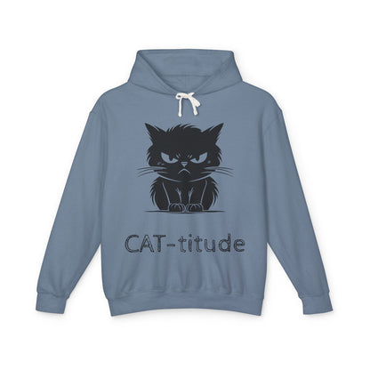 CAT-titude Unisex Lightweight Hoodie