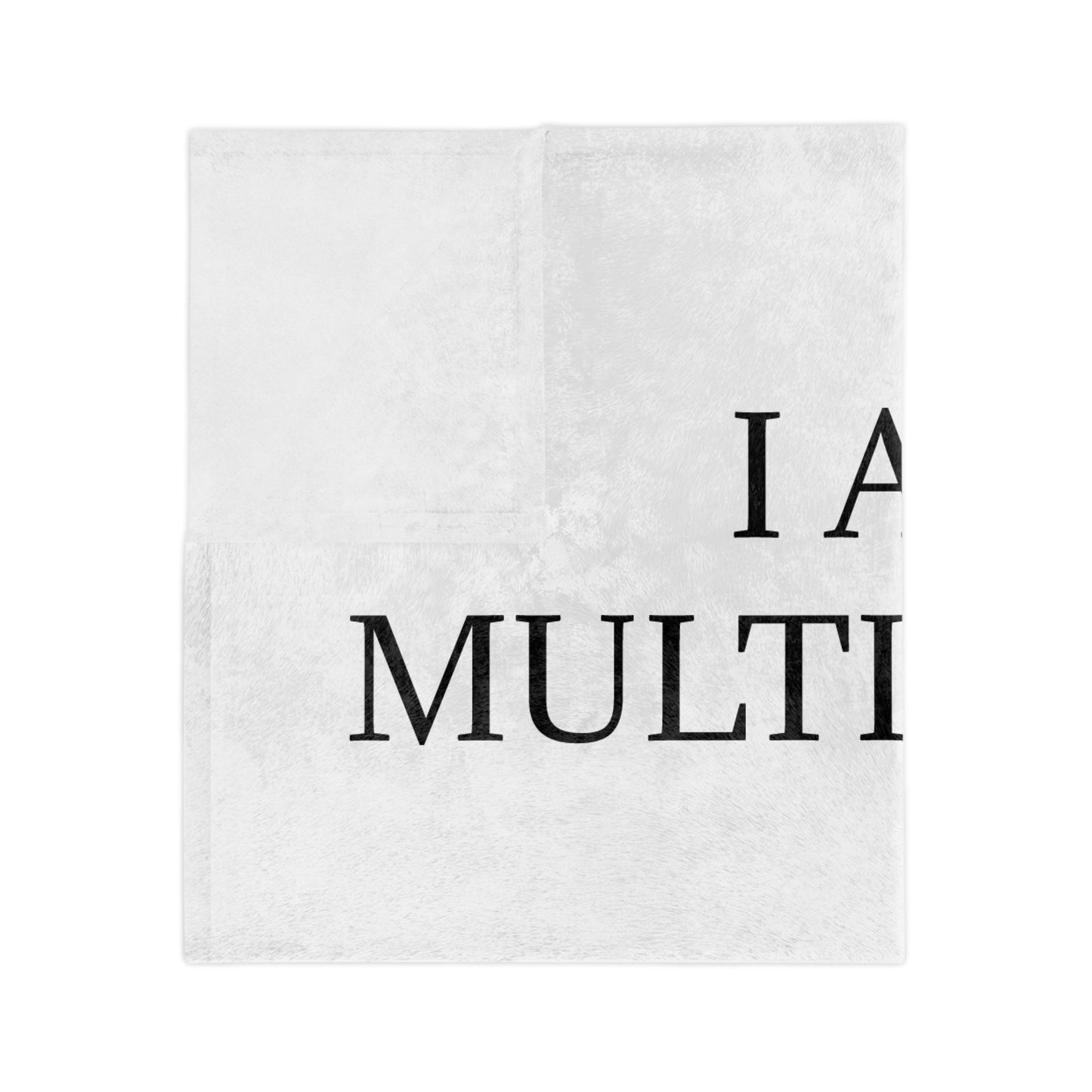 Multi-Tasker Velveteen Microfiber Blanket