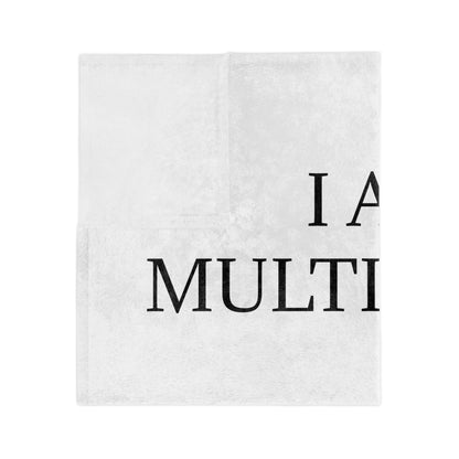 Multi-Tasker Velveteen Microfiber Blanket