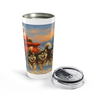 Dashing Through The Snow Tumbler