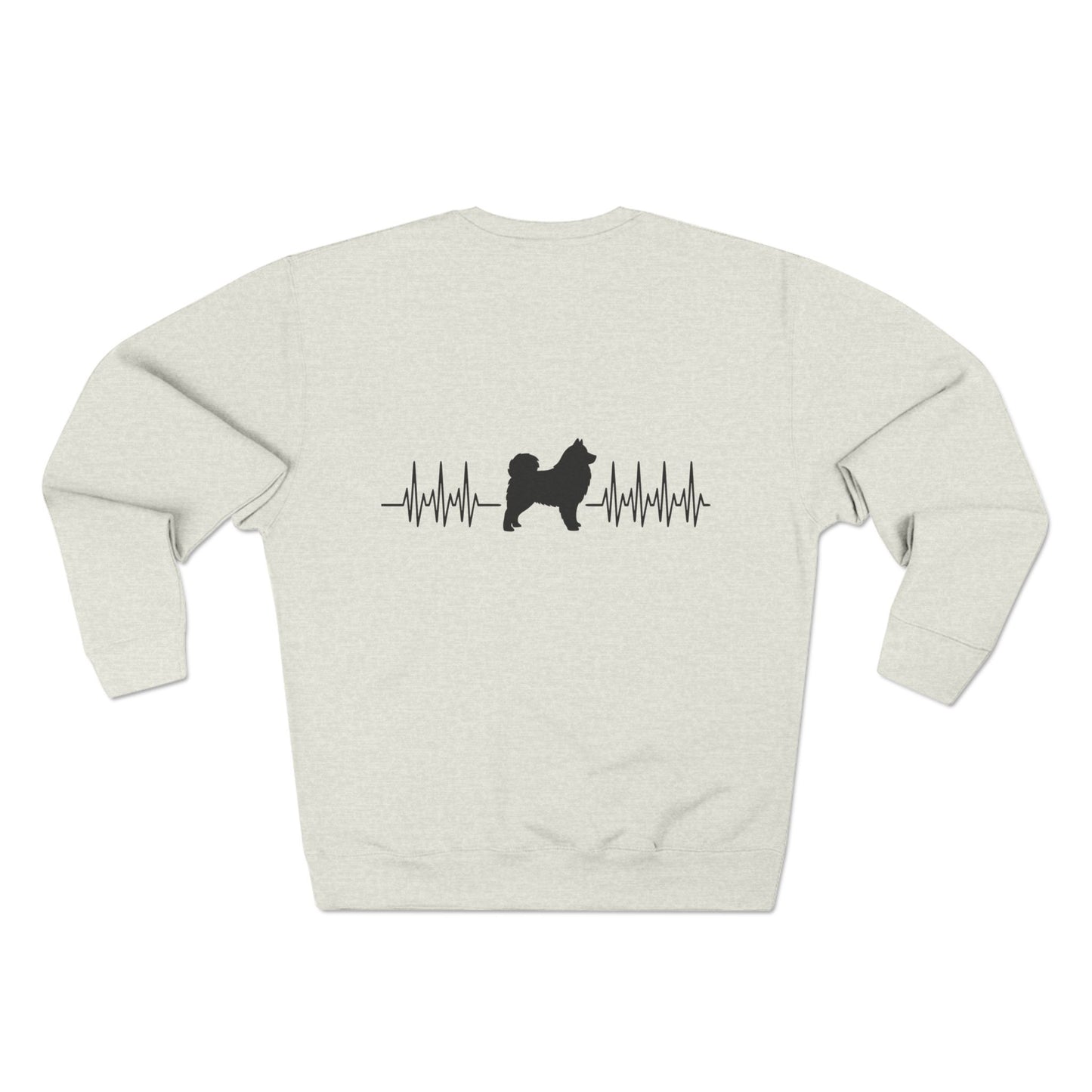 My Heart Beats For Samoyeds Unisex Crewneck Sweatshirt