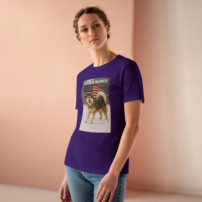 All-American Breed Women's Short Sleeve Crewneck Tee