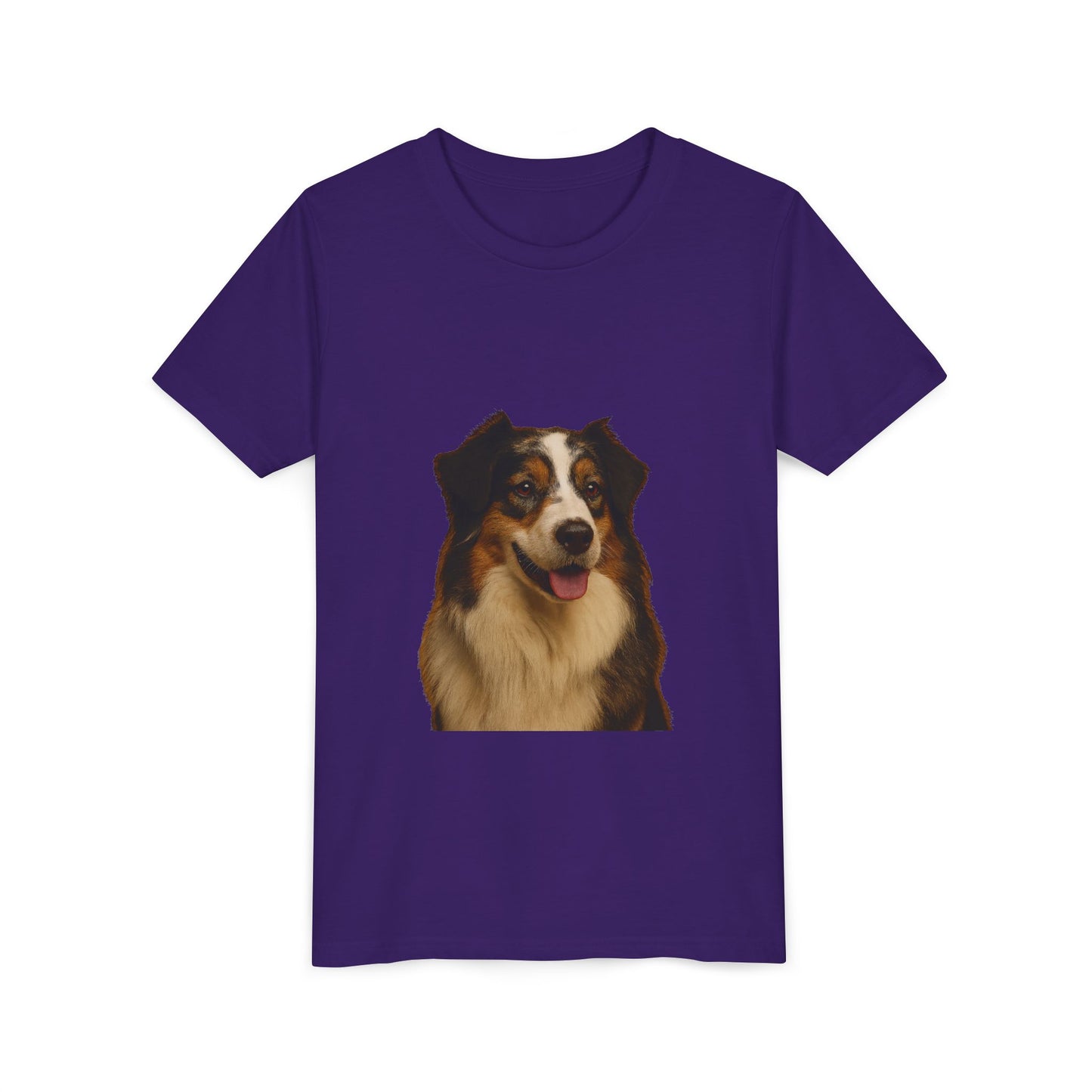 Aussie Head Youth Unisex Short Sleeve Crewneck Tee