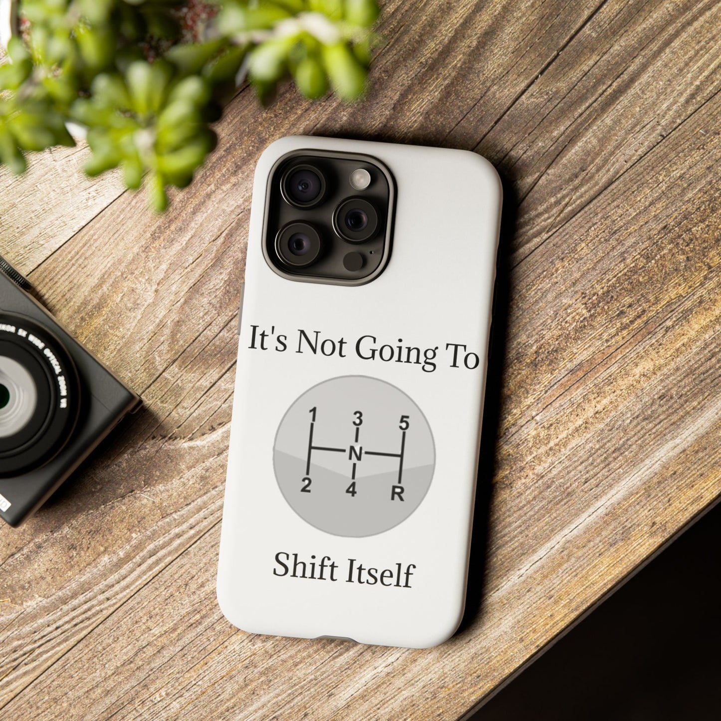 Shift Itself iPhone Case