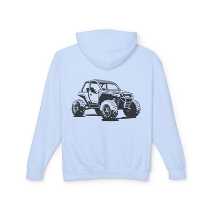 Off The Beaten Path Side By Side Unisex Lightweight Hoodie
