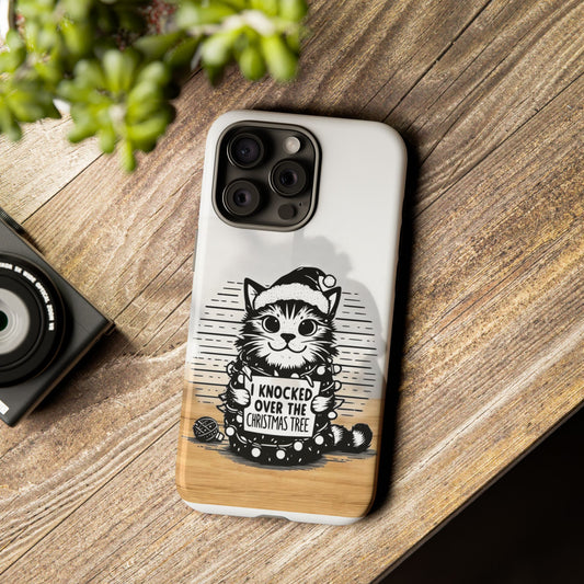 Naughty Cat iPhone Case