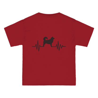My Heart Beats For Malamutes Men's Short-Sleeve Crewneck Tee