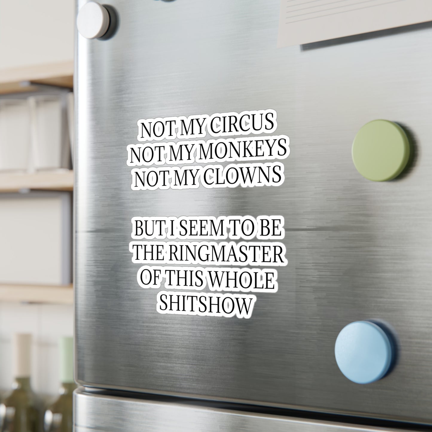 Ringmaster Vinyl Decal