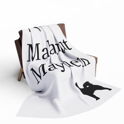 Malamute Mayhem Arctic Fleece Blanket