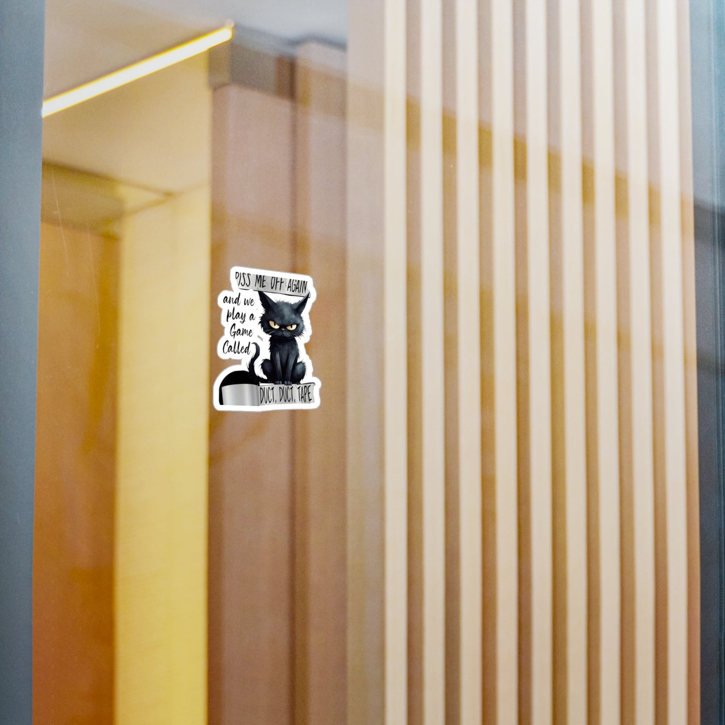 Duct, Duct, Tape Vinyl Decal