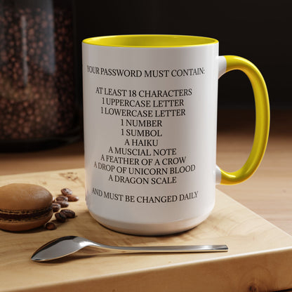 Password 2-Tone Coffee Mug