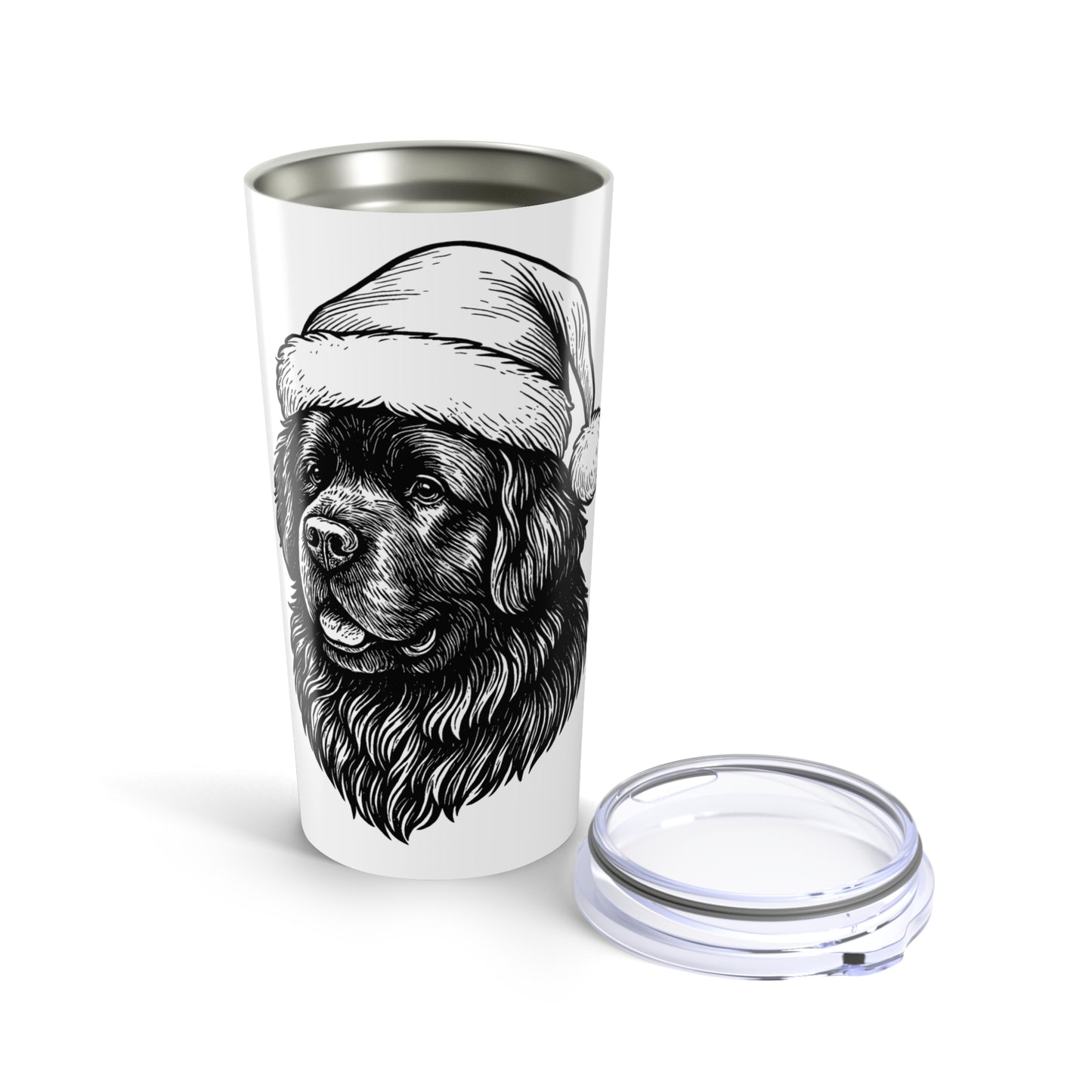 Santa Paws Newfie Tumbler