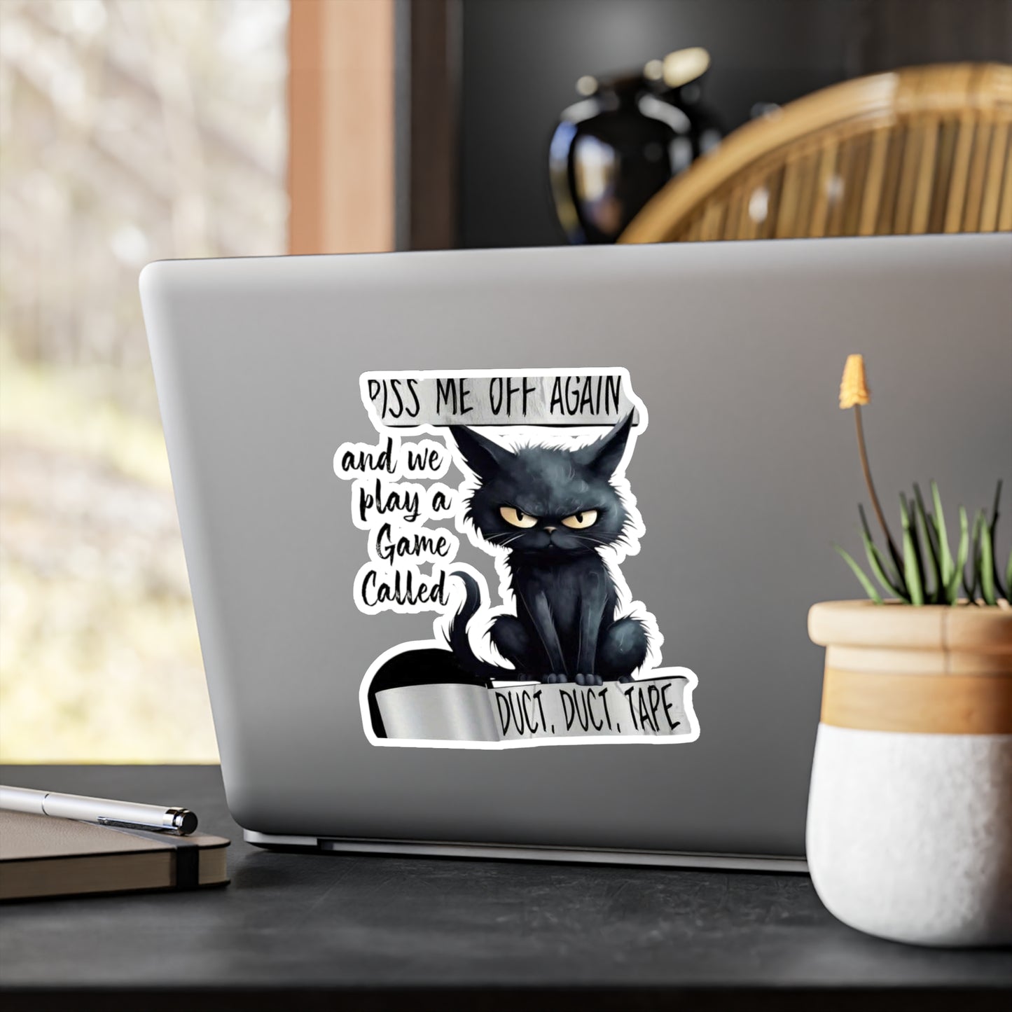 Duct, Duct, Tape Vinyl Decal