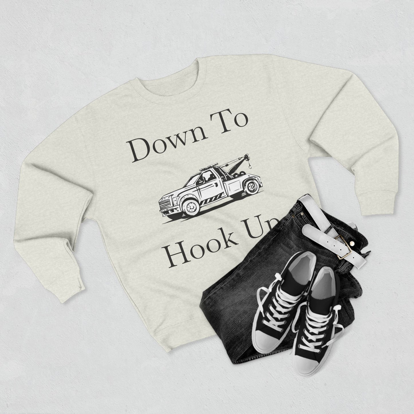 Down To Hook Up Unisex Crewneck Sweatshirt