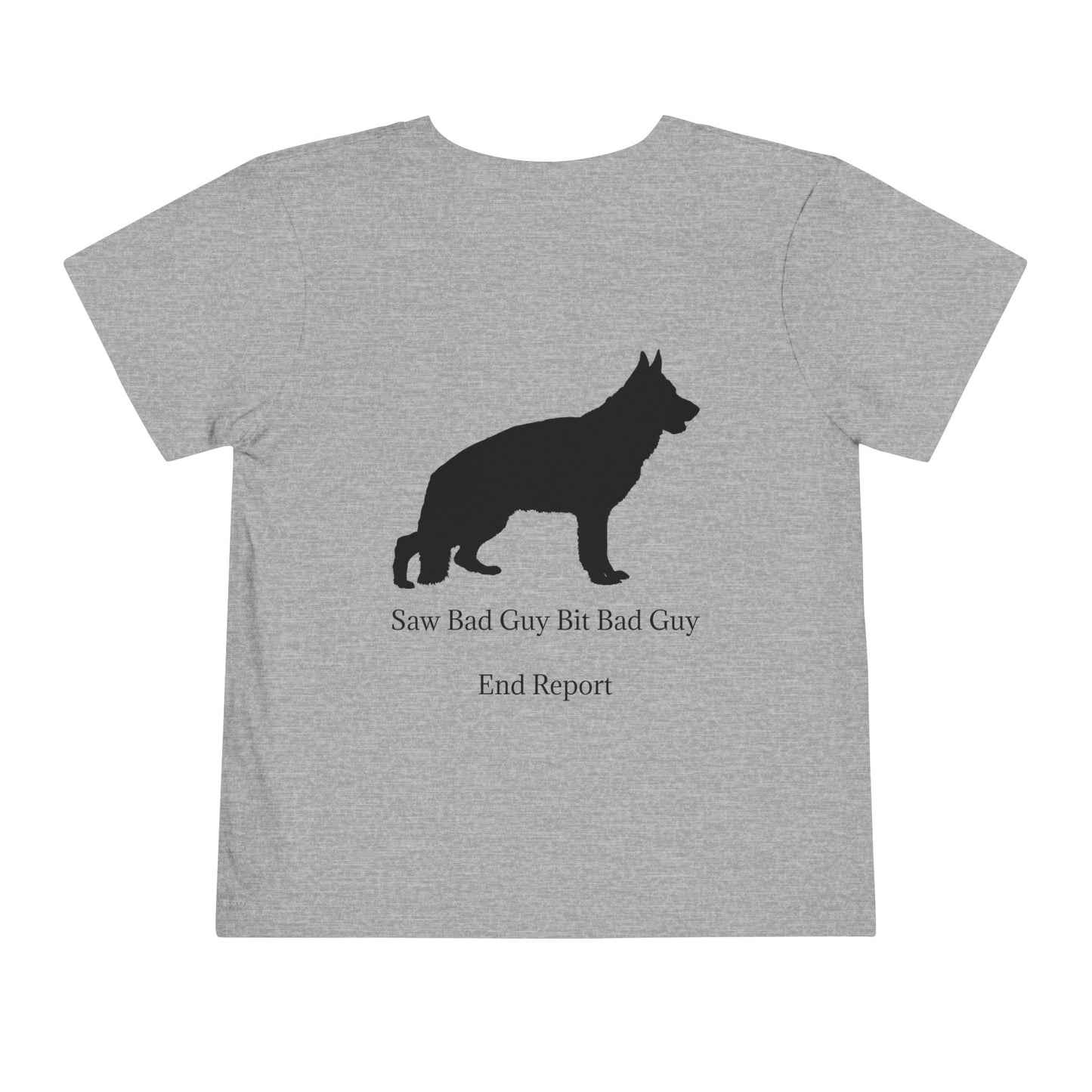 Bad Guy Toddler Unisex Short Sleeve Crewneck Tee