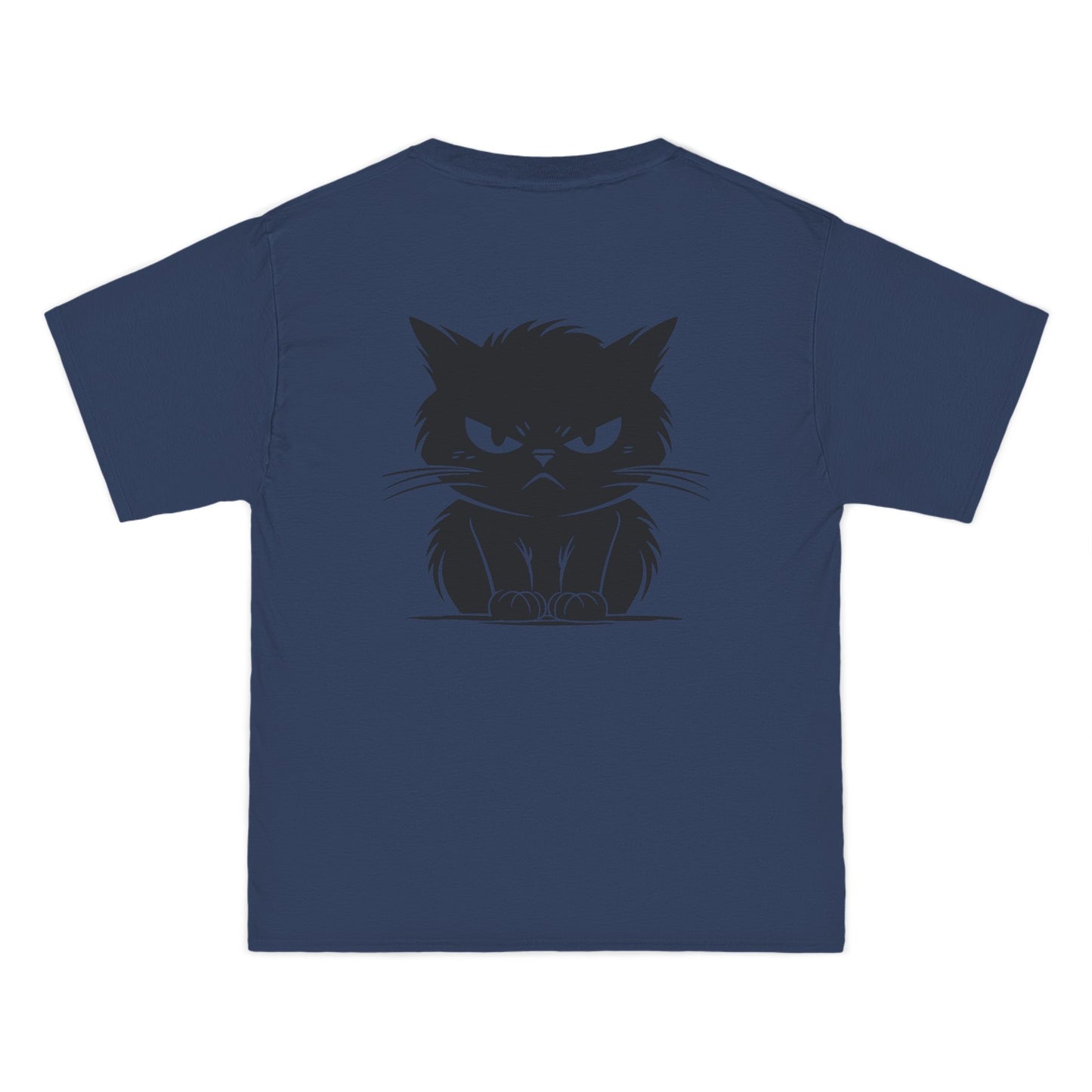 Angry Cat Men's Short-Sleeve Crewneck Tee