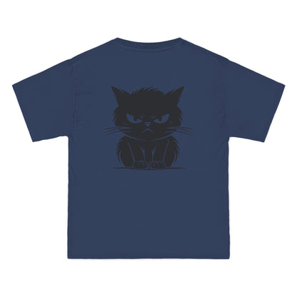Angry Cat Men's Short-Sleeve Crewneck Tee