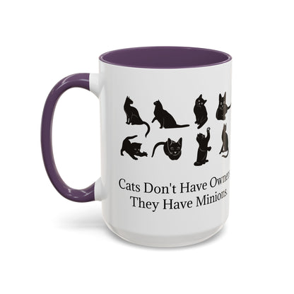 Cat Minions 2-Tone Coffee Mug