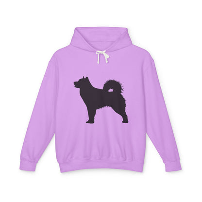 Malamute Silhouette Unisex Lightweight Hoodie