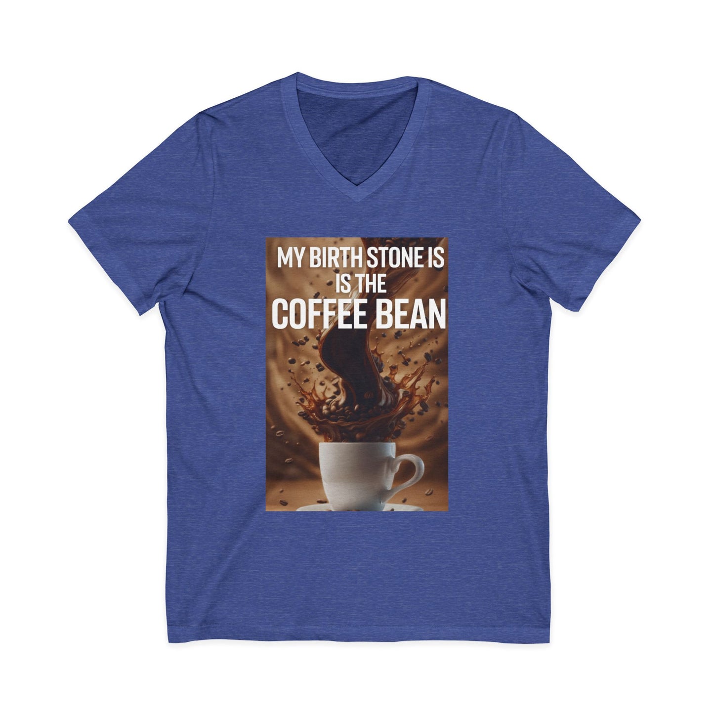 Birth Stone Unisex Short Sleeve V-Neck Tee