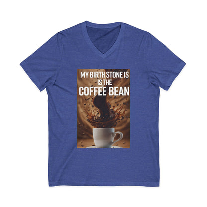 Birth Stone Unisex Short Sleeve V-Neck Tee