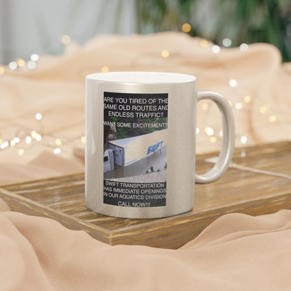 Swift Aquatics Metallic Coffee Mug