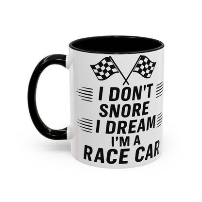 I Don't Snore 2-Tone Coffee Mug