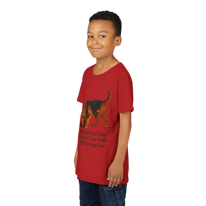 Tracking You Youth Unisex Short Sleeve Crewneck Tee