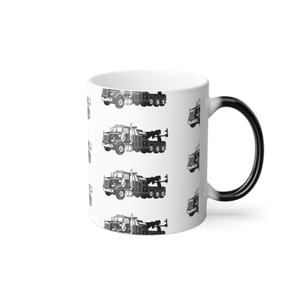 Heavy Tow Truck Color Changing Mug