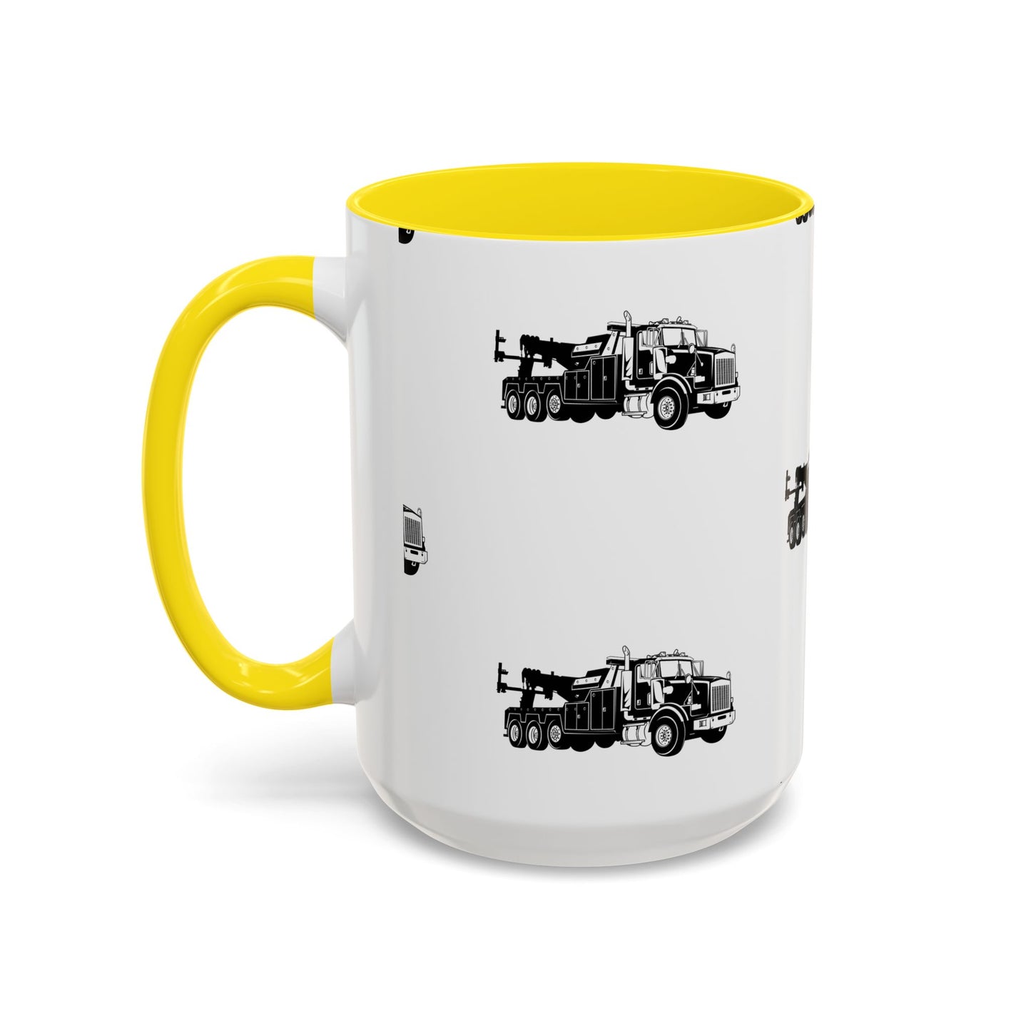 Heavy Tow Truck 2-Tone Coffee Mug