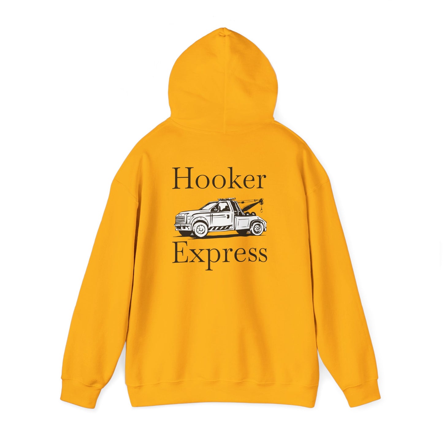 H**ker Express Wheel Lift Tow Truck Unisex Hoodie