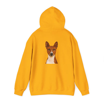 Basenji Head Unisex Hoodie