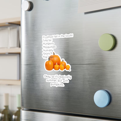 Fall In The South Vinyl Decal