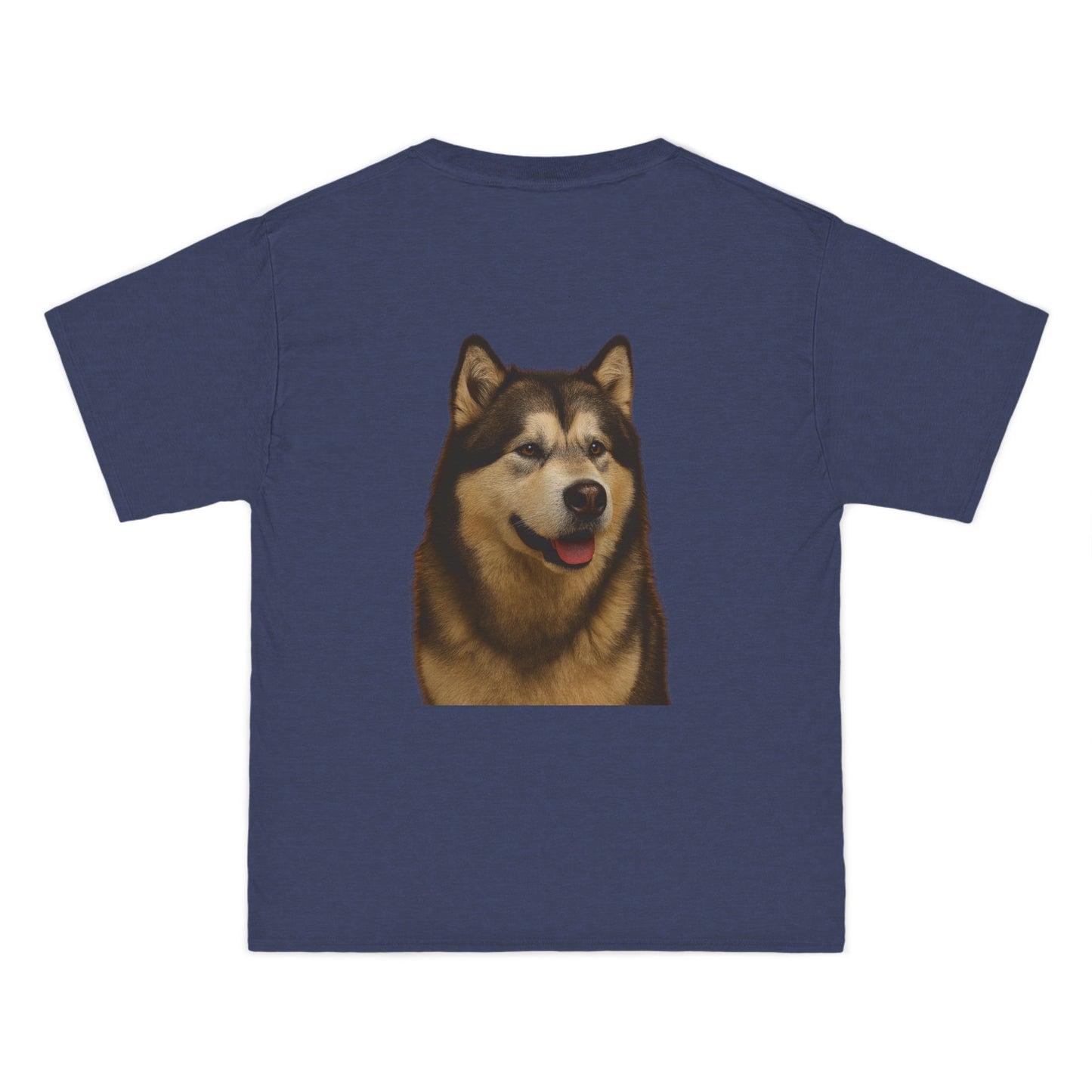 Malamute Head Men's Short-Sleeve Crewneck Tee