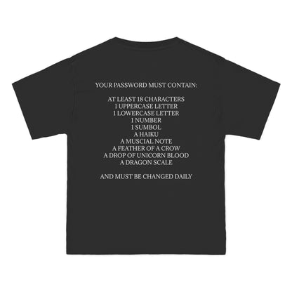 Password Men's Short-Sleeve Crewneck Tee