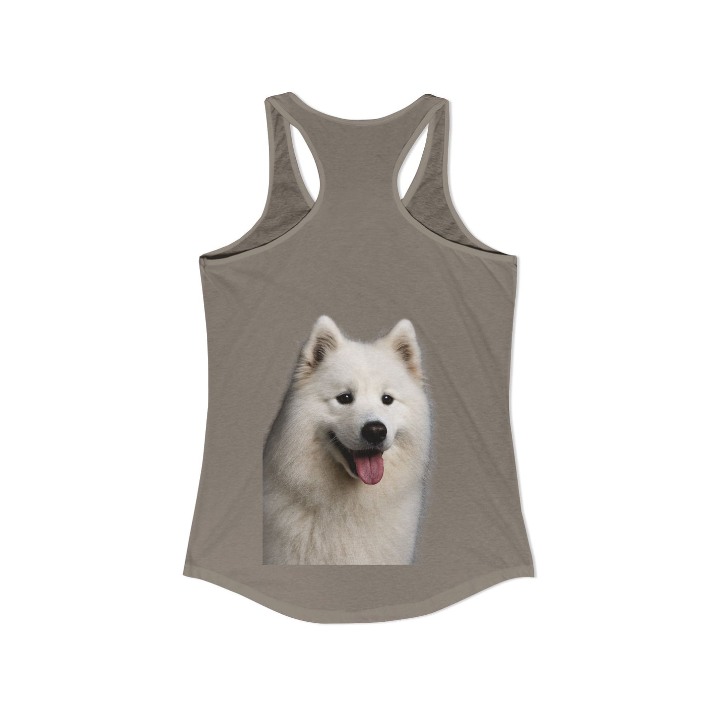 Samoyed Head Women's Racerback Tank