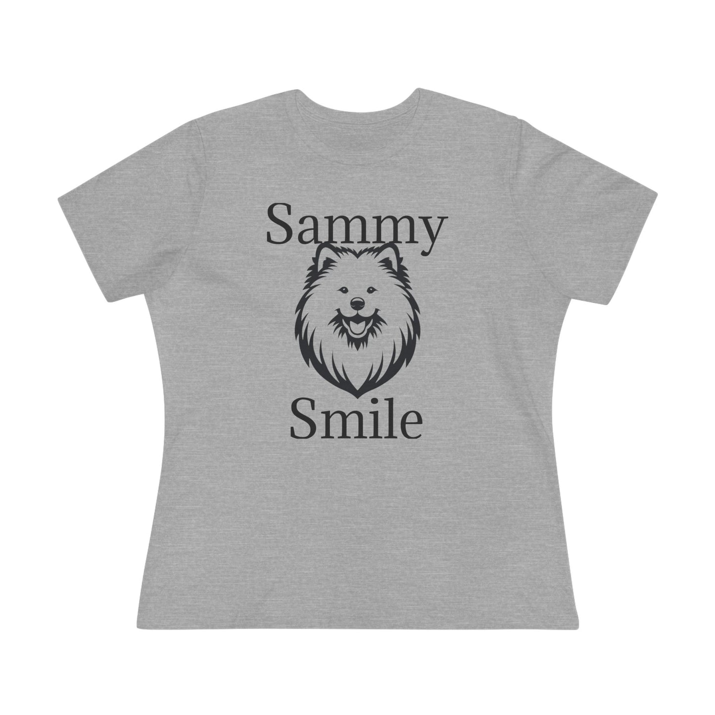 Sammy Smile Women's Short Sleeve Crewneck Tee