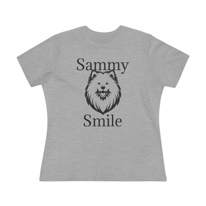 Sammy Smile Women's Short Sleeve Crewneck Tee