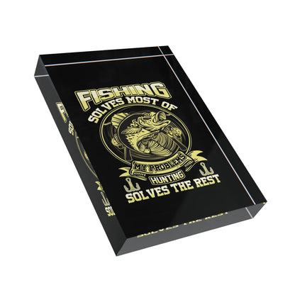 Problem Solving Acrylic Photo Block